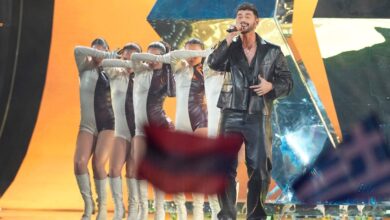 Individuo grita “Alto al genocidio” durante la actuación de Israel en Eurovisión y se le excluye de la arena Individuo grita “Alto al genocidio” durante la actuación de Israel en Eurovisión y se le excluye de la arena